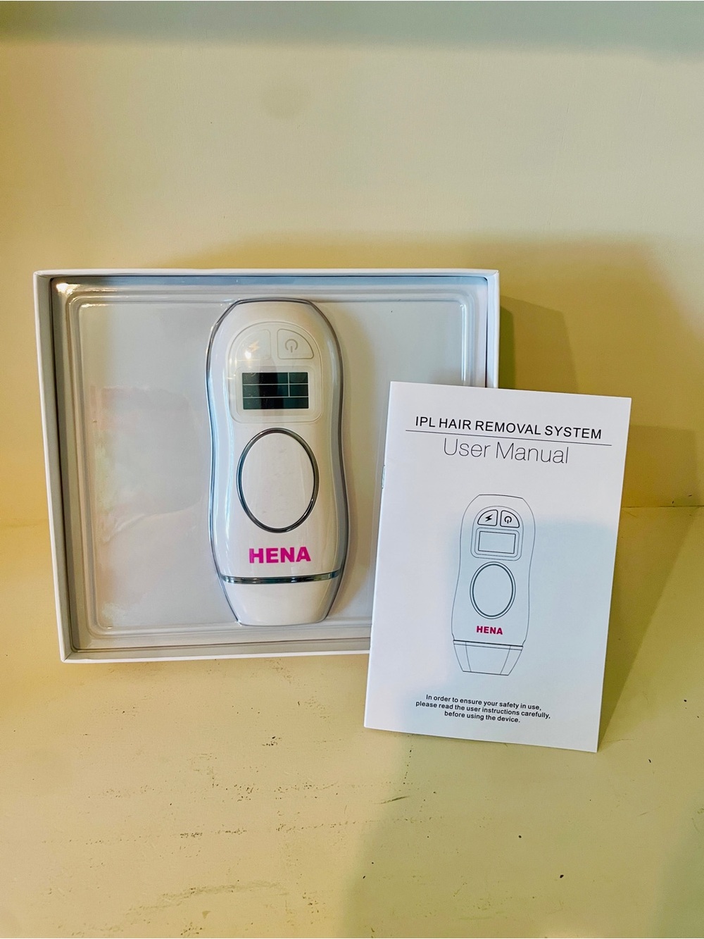 New Hena IPL Hair Removal System Laser Treatment